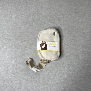 Lole Unisex Cozy Fleece Cream Crossbody Belt Bag